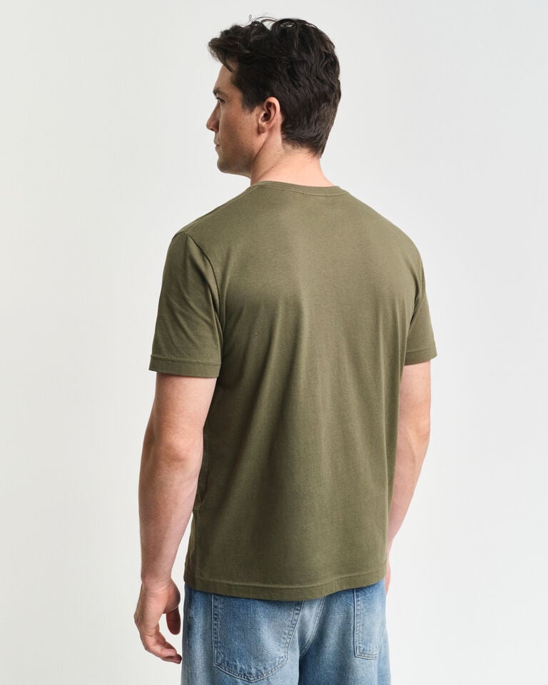 Gant Camiseta Regular Fit Shield Libre de impuestos