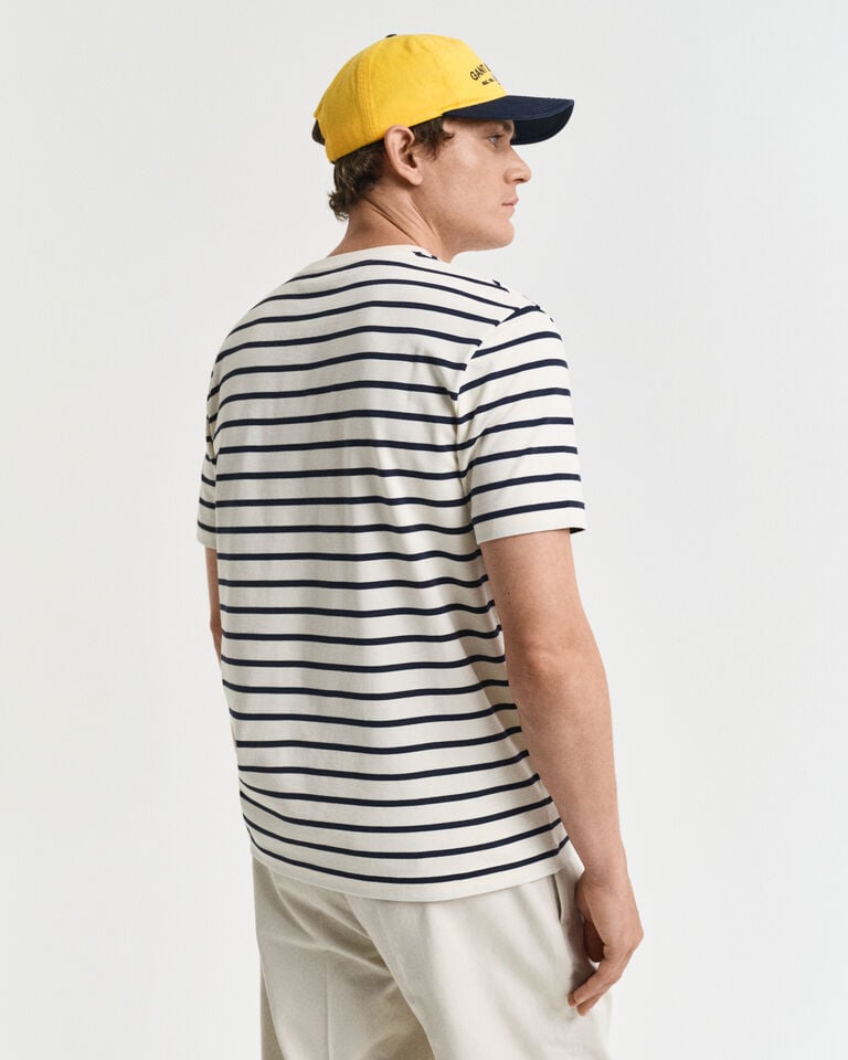 Gant Camiseta con estampado gráfico de rayas Grandes ahorros