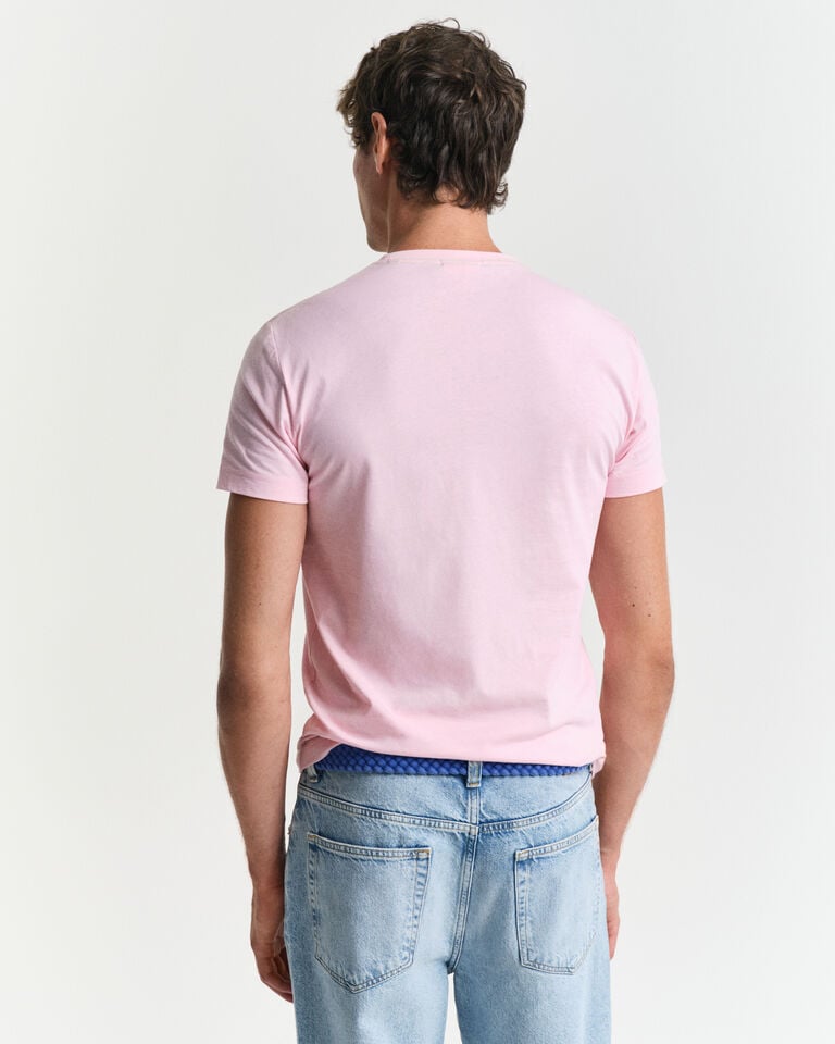 Gant Camiseta Logo en contraste Rebajas de fin de temporada