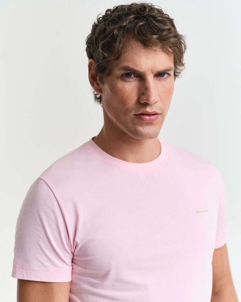 Gant Camiseta Logo en contraste Rebajas de fin de temporada