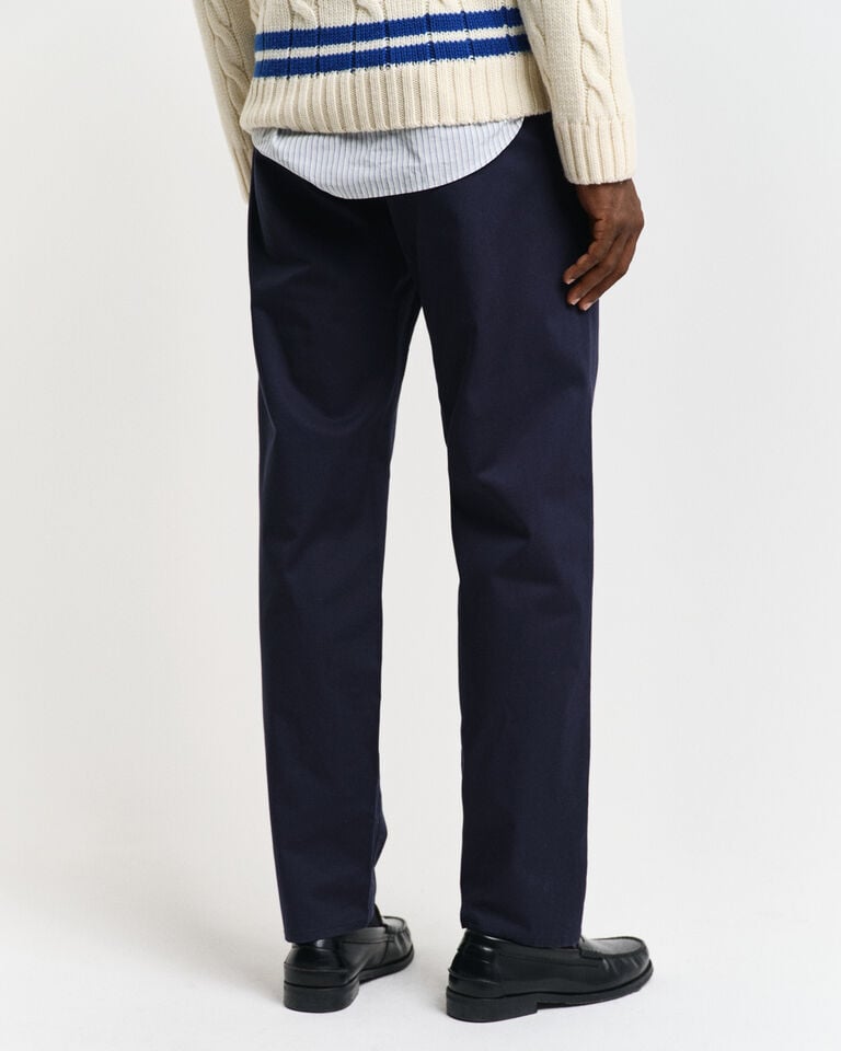 Gant Pantalones chinos Regular Fit de sarga Rebajas top