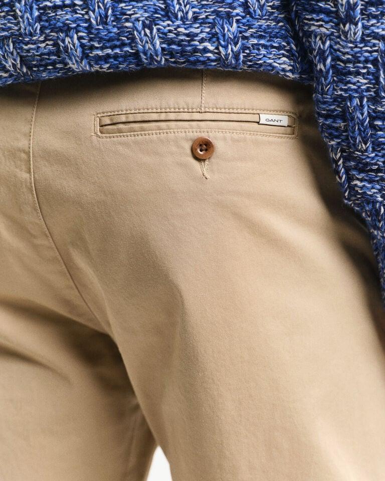 Gant Pantalones chinos Regular Fit de sarga Oferta especial