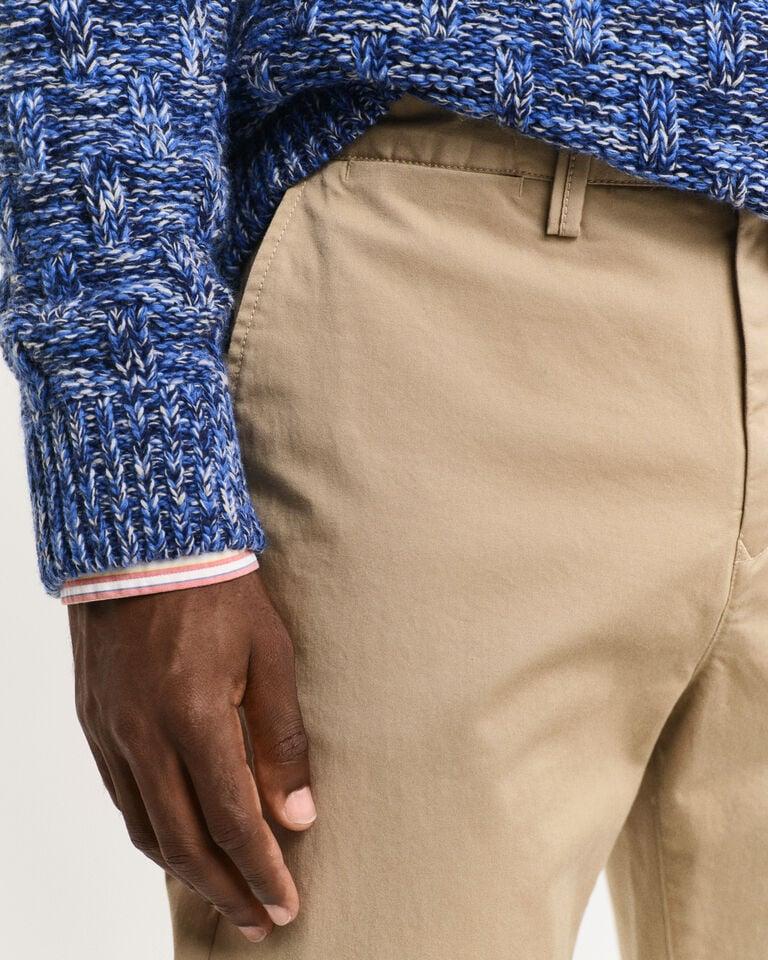 Gant Pantalones chinos Regular Fit de sarga Oferta especial