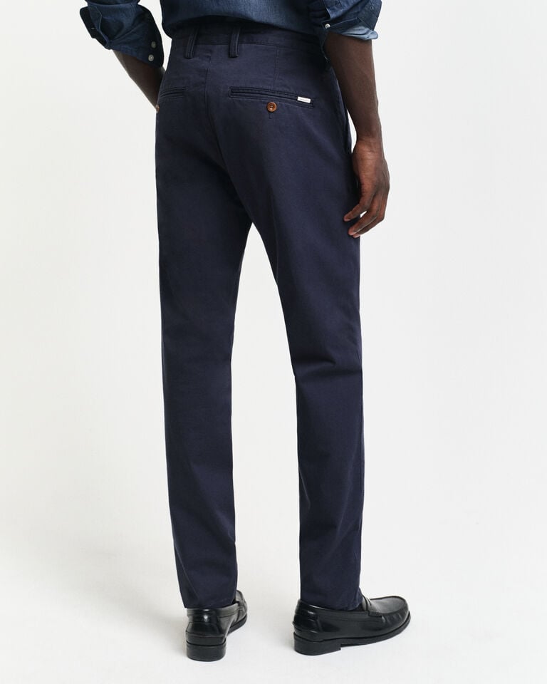 Gant Pantalones chinos Slim Fit de sarga Últimos 3 días