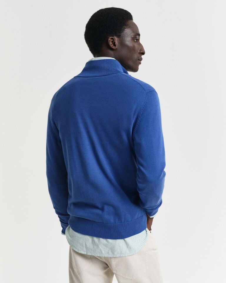 Gant Jersey clásico de algodón con media cremallera Rebajas