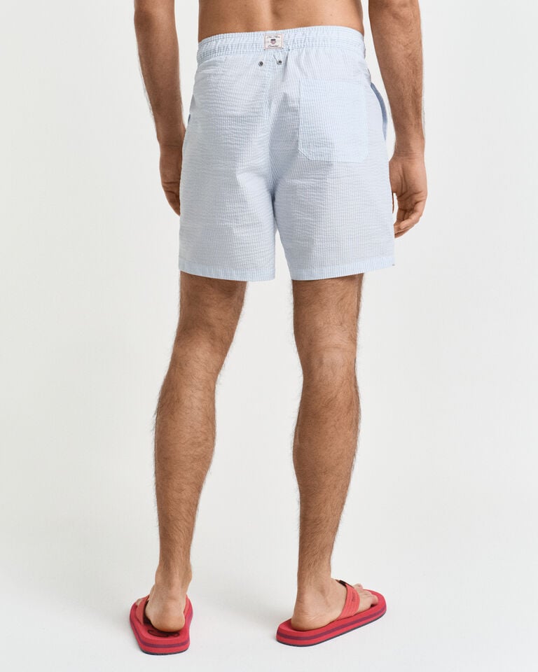 Gant Bañador Seersucker Rebajas baratas