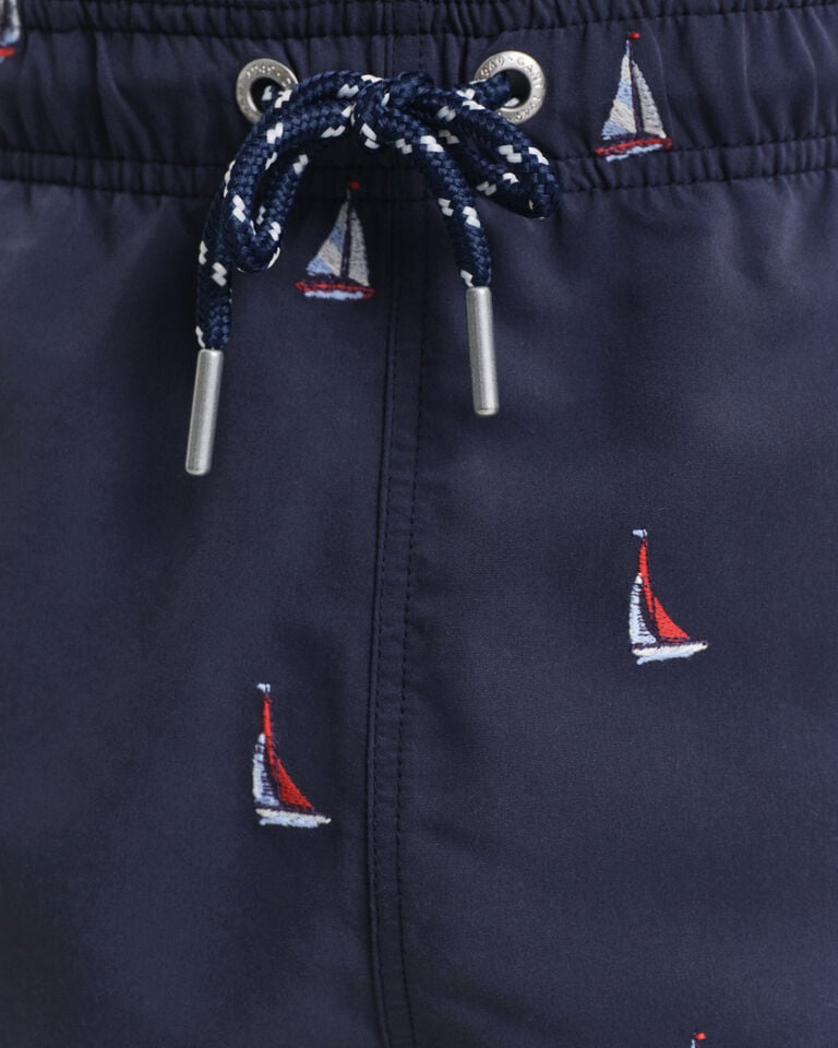 Gant Bañador con bordado de barco Rebajas de fábrica