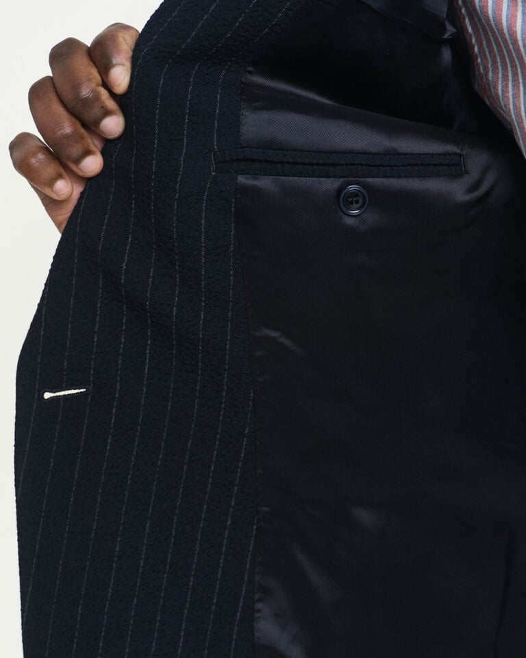 Gant Americana Club Slim Fit de sirsaca a rayas Liquidación