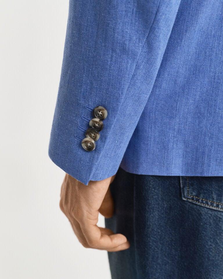 Gant Chaqueta de traje Slim Fit de algodón y lino Tienda de fábrica