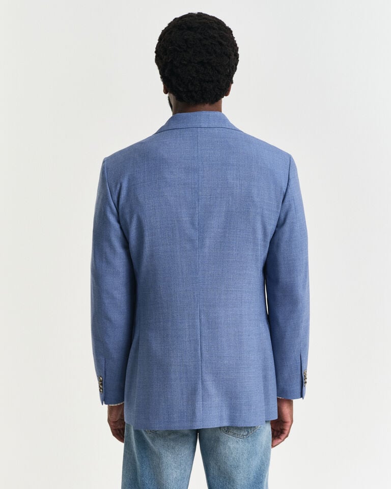 Gant Chaqueta de traje Regular Fit de lana mouliné En oferta