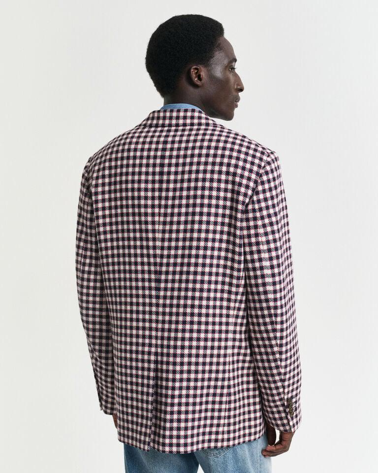Gant Americana Regular Fit de mezcla de algodón a cuadros Descuentos del mes
