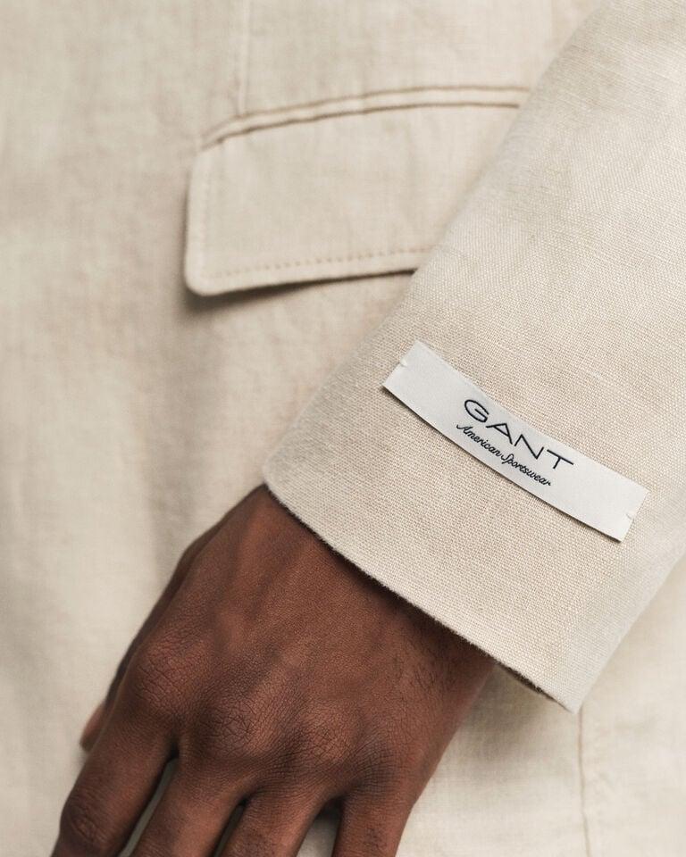 Gant Americana Regular Fit de lino Garment Dyed Última moda