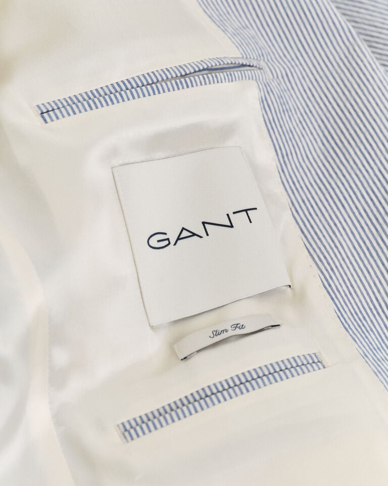 Gant Chaqueta de traje Slim Fit de sirsaca Descuento por venta flash