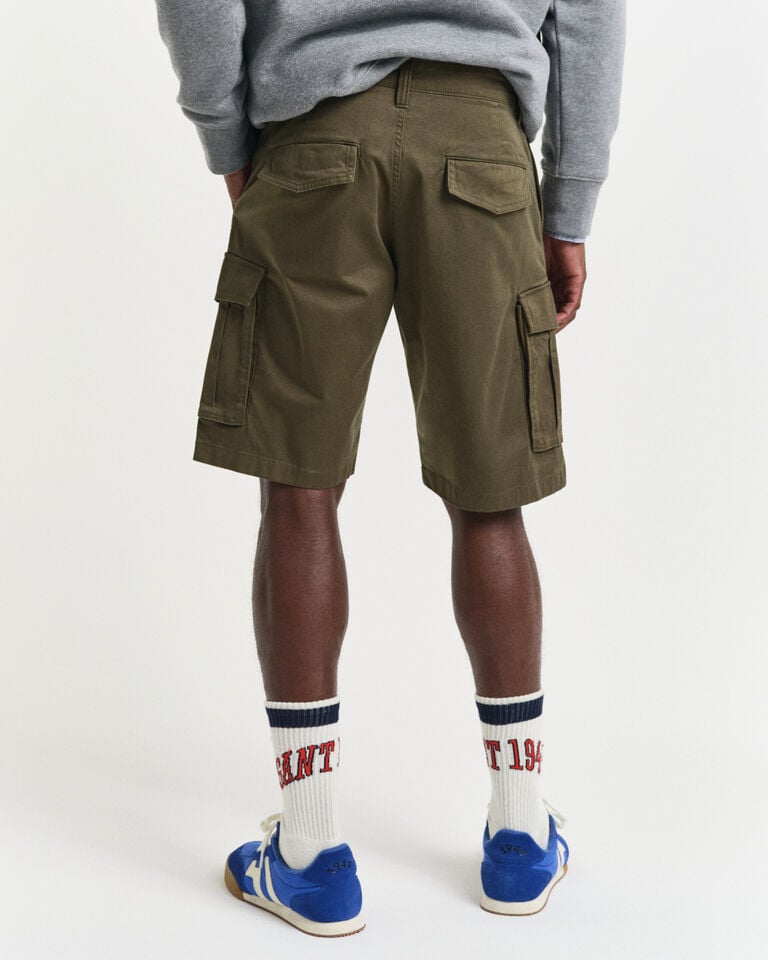 Gant Pantalones cortos cargo Relaxed Fit de sarga Rebajas