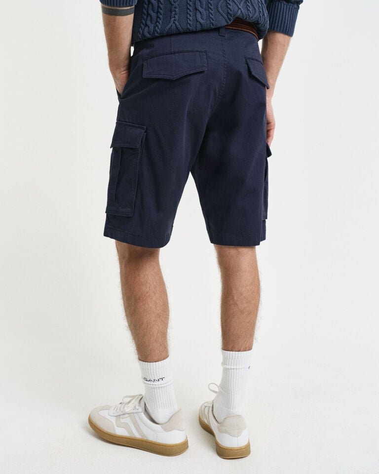 Gant Pantalones cortos cargo Relaxed Fit de sarga Ofertas