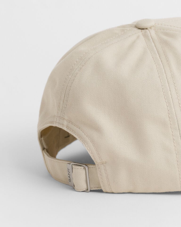 Gant Gorra de sarga de algodón Shield con corona alta Últimos 3 días