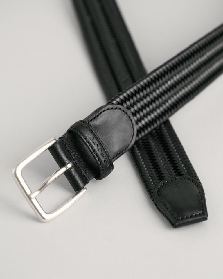 Gant Cinturón elástico trenzado de piel En oferta