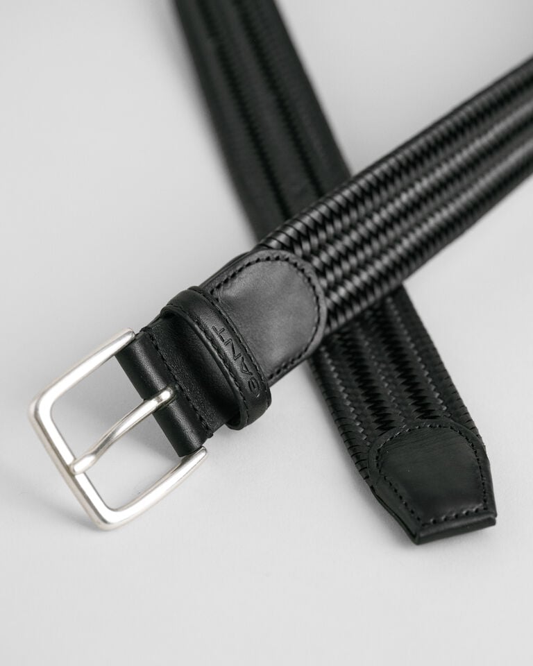 Gant Cinturón elástico trenzado de piel En oferta