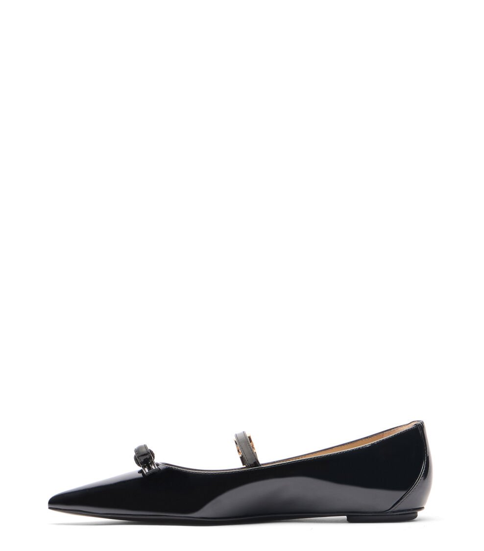 Stuart Weitzman STUART FELICITY MARY JANE FLAT en NEGRO de Mujer | Stuart Weitzman® Ahorra y exporta