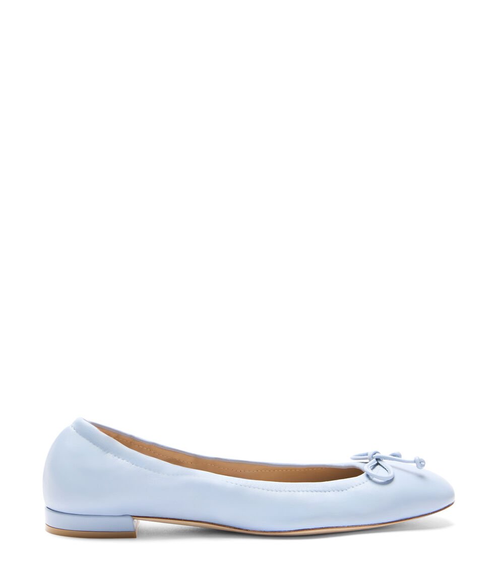 Stuart Weitzman BRIA BALLET FLAT en CIELO de Mujer | Stuart Weitzman® Devoluciones gratuitas