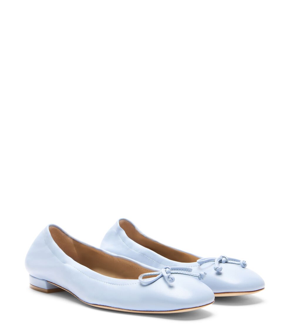 Stuart Weitzman BRIA BALLET FLAT en CIELO de Mujer | Stuart Weitzman® Devoluciones gratuitas