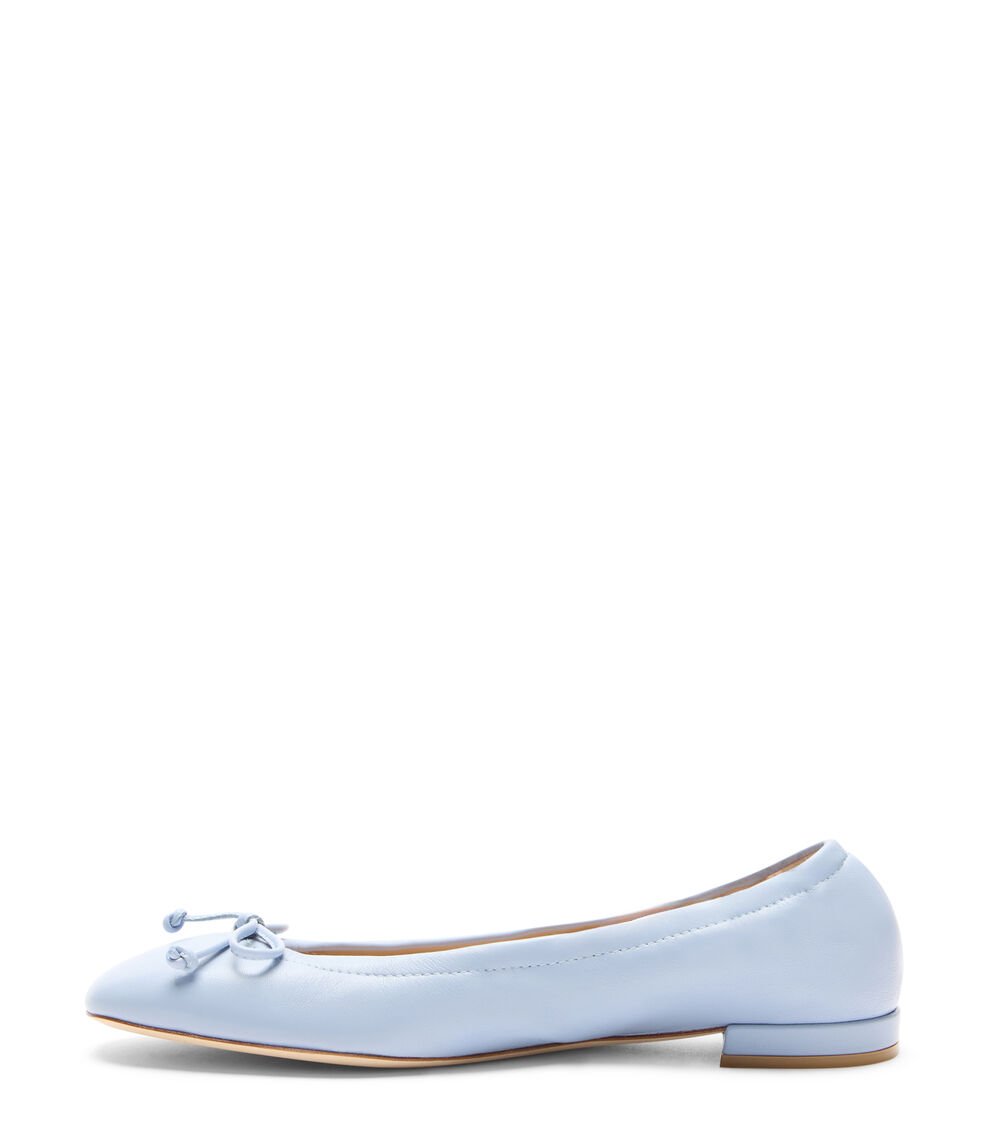 Stuart Weitzman BRIA BALLET FLAT en CIELO de Mujer | Stuart Weitzman® Devoluciones gratuitas