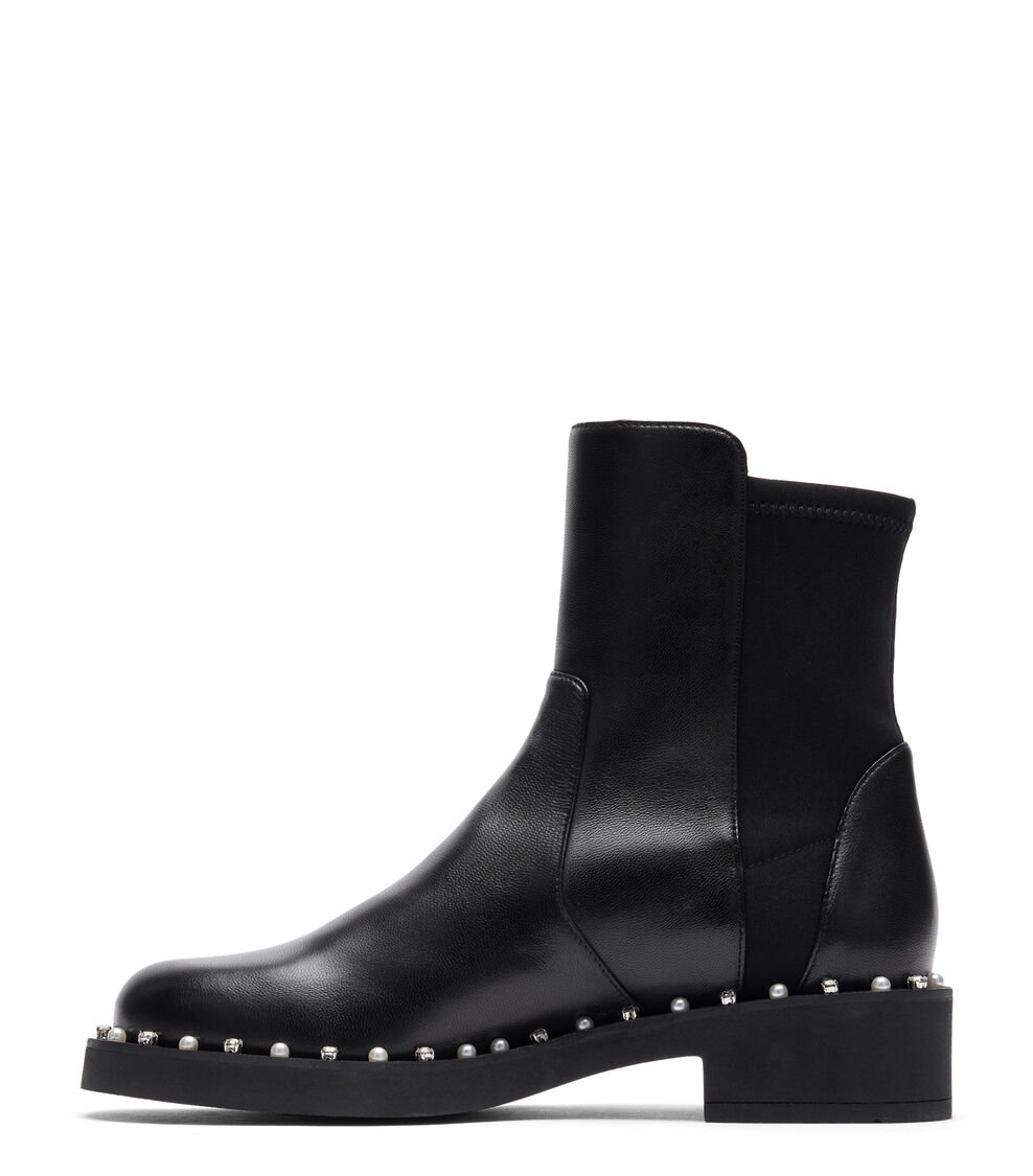 Stuart Weitzman 5050 REVERIE BOOTIE en NEGRO de Mujer | Stuart Weitzman® Rebajas baratas