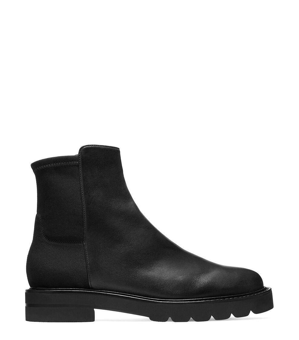 Stuart Weitzman 5050 LIFT BOOTIE en NEGRO de Mujer | Stuart Weitzman® Tienda