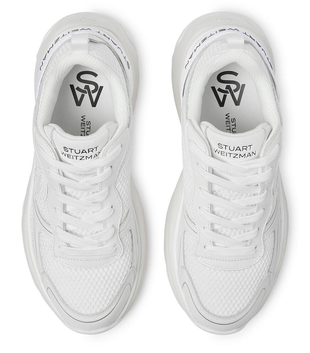 Stuart Weitzman SW TRAINER en BLANCO de Mujer | Stuart Weitzman® Envío gratis