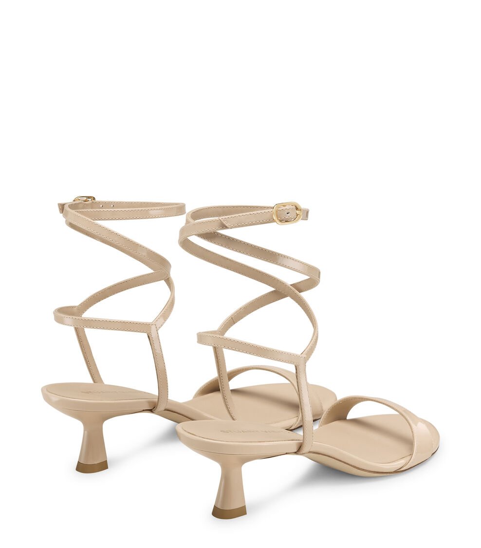 Stuart Weitzman NUDIST WRAP 50 en BARELY BEIGE de Mujer | Stuart Weitzman® ÚLTIMAS EDICIONES