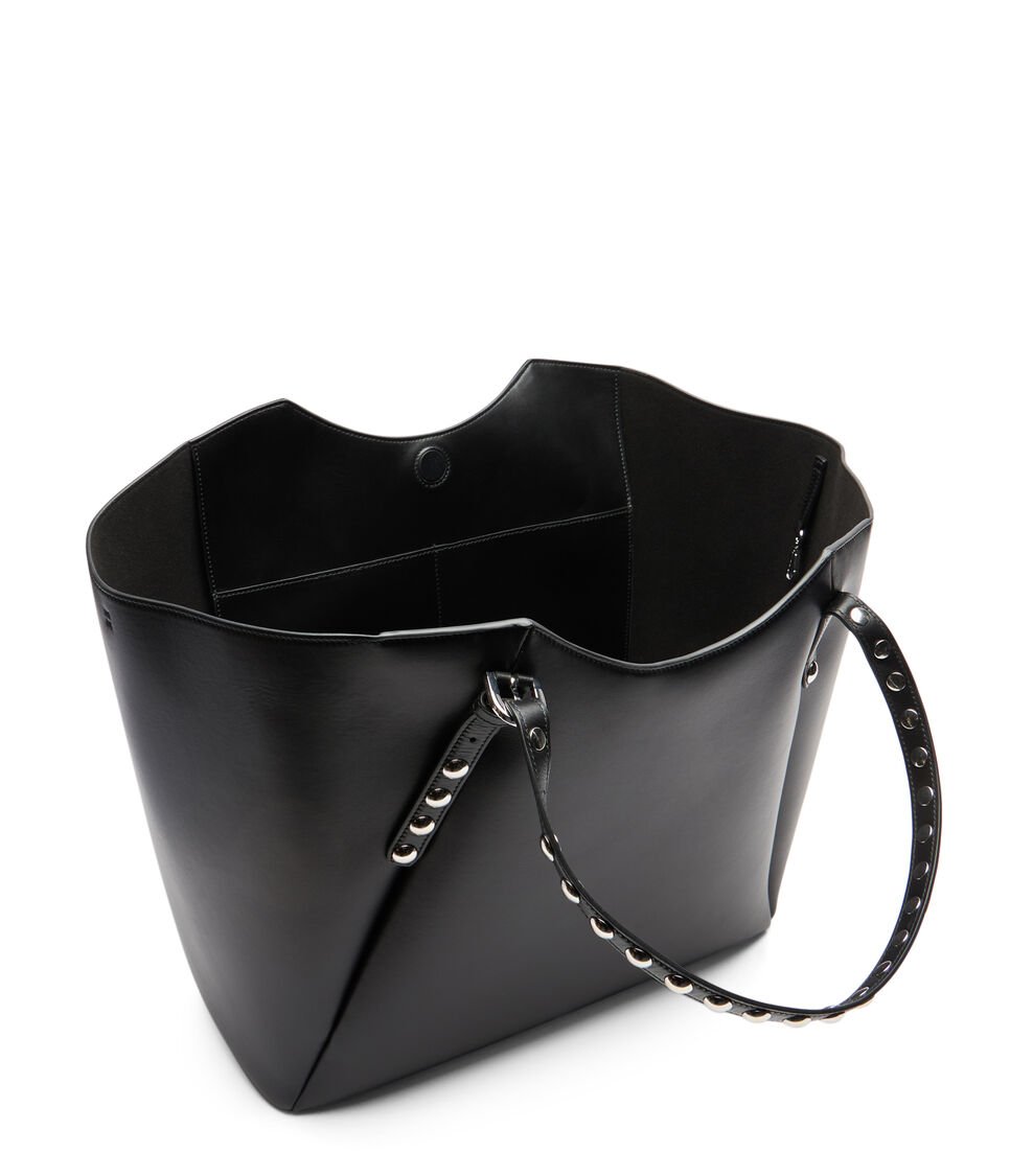 Stuart Weitzman GOGO STUD TOTE en BLACK de Mujer | Stuart Weitzman® Oferta especial de fábrica