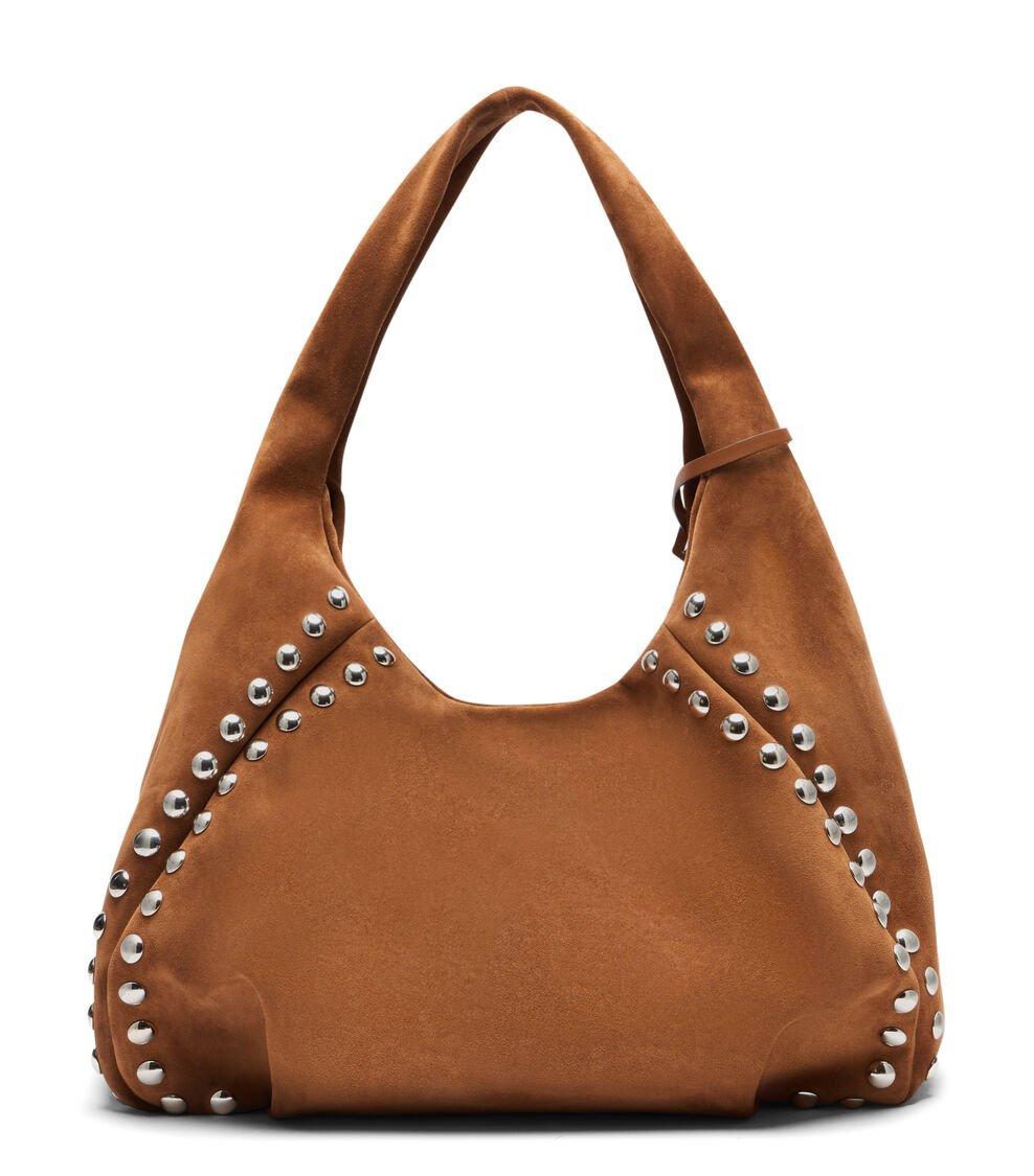 Stuart Weitzman MODA STUD HOBO BAG en FOX de Mujer | Stuart Weitzman® Superdescuento