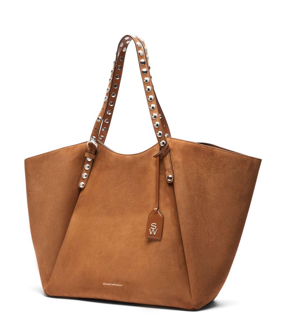 Stuart Weitzman GOGO STUD TOTE en FOX de Mujer | Stuart Weitzman® Grandes descuentos