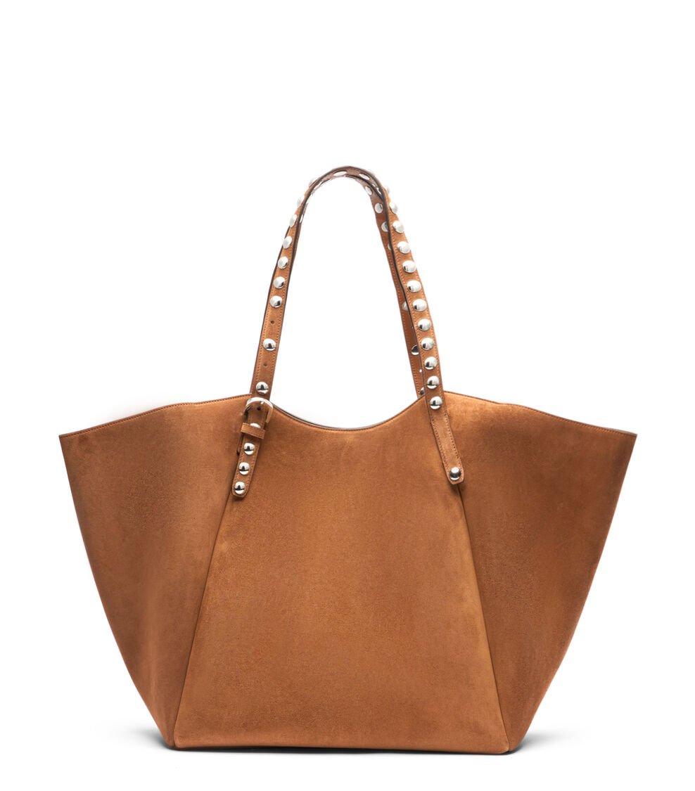 Stuart Weitzman GOGO STUD TOTE en FOX de Mujer | Stuart Weitzman® Grandes descuentos
