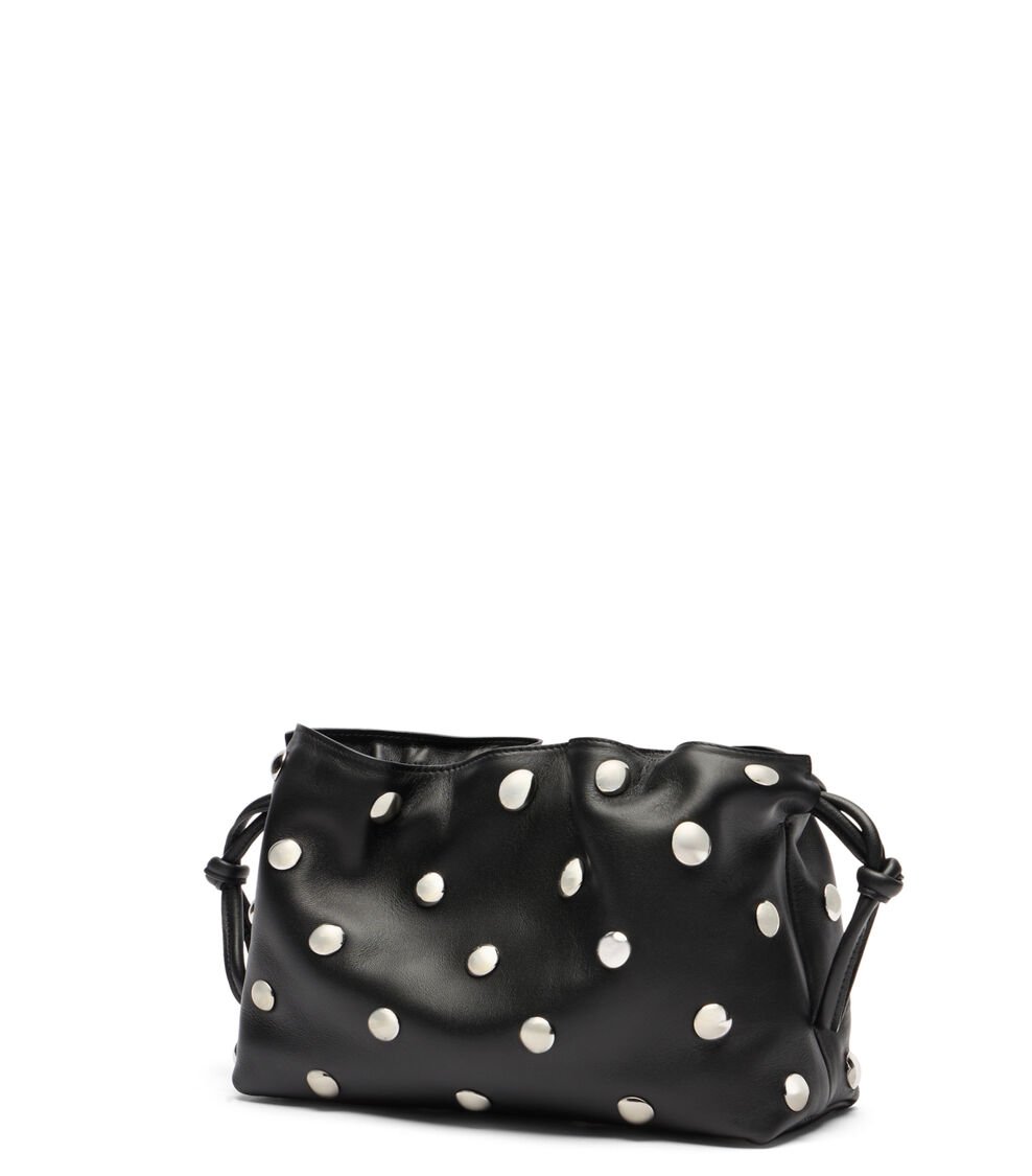 Stuart Weitzman MIA MINI STUD BAG en BLACK de Mujer | Stuart Weitzman® Liquidación