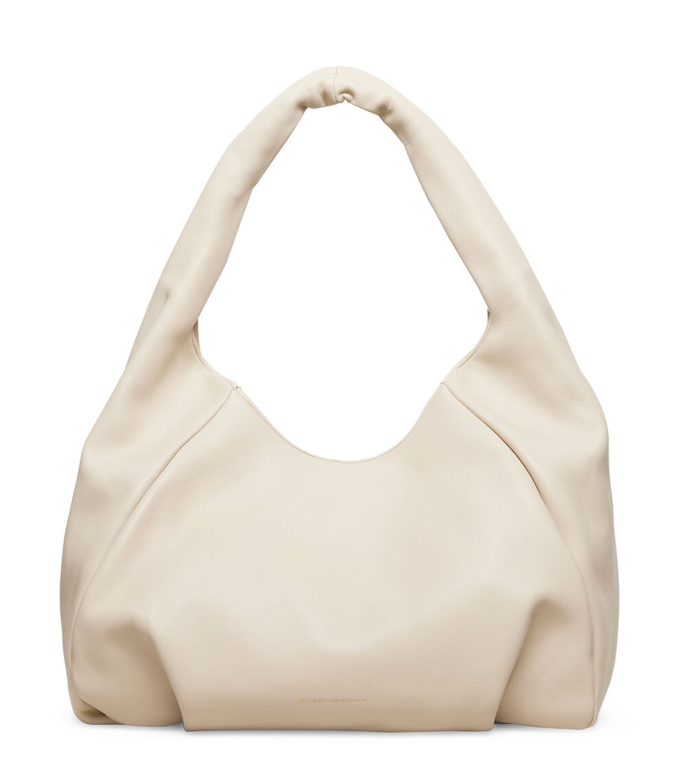 Stuart Weitzman THE MODA HOBO BAG en AVENA de Mujer | Stuart Weitzman® Tienda de fábrica