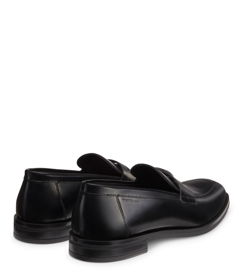Stuart Weitzman SW CLUB CLASSIC PENNY LOAFER en NEGRO de Mujer | Stuart Weitzman® 2025