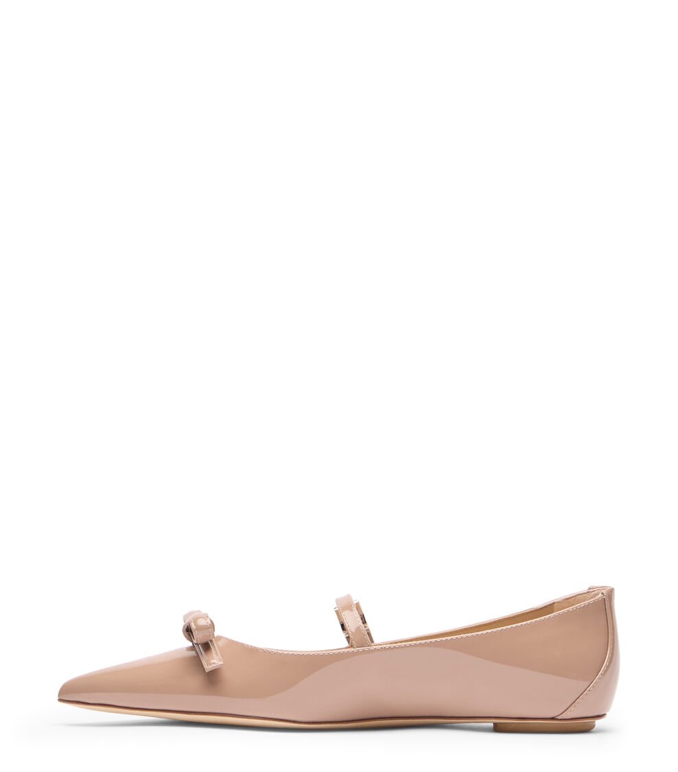 Stuart Weitzman STUART FELICITY MARY JANE FLAT en GAMUZA de Mujer | Stuart Weitzman® En línea