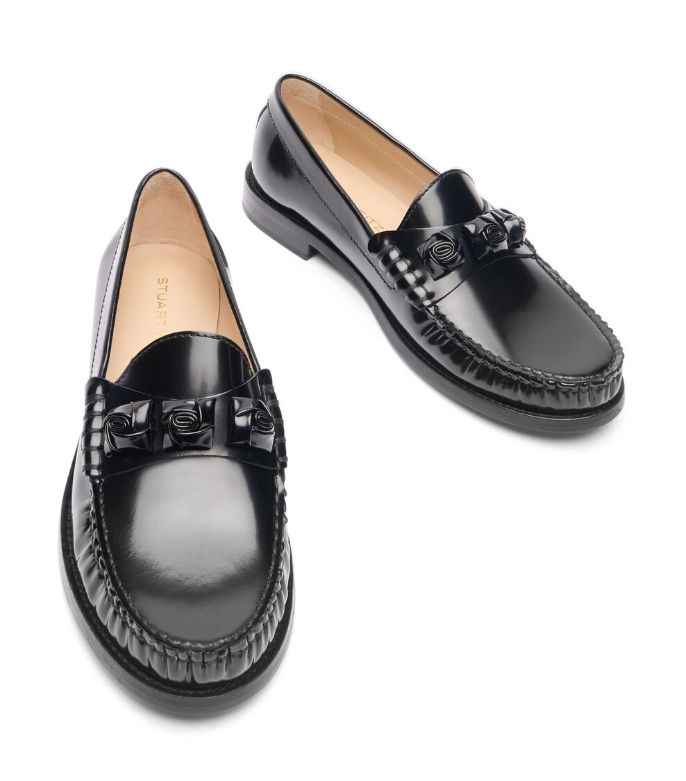 Stuart Weitzman ROSIE LOAFER en NEGRO de Mujer | Stuart Weitzman® Rebajas