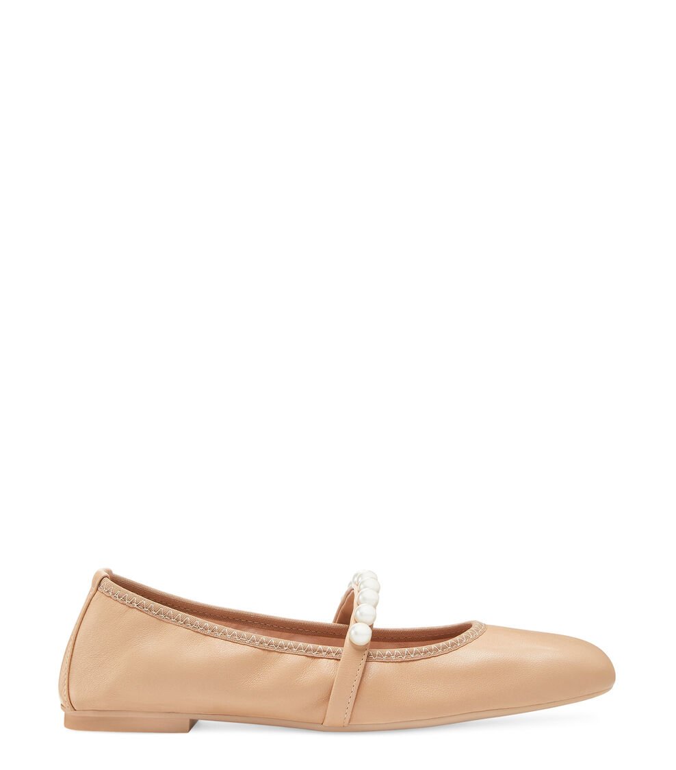 Stuart Weitzman GOLDIE BALLET FLAT en ADOBE de Mujer | Stuart Weitzman® Ofertas