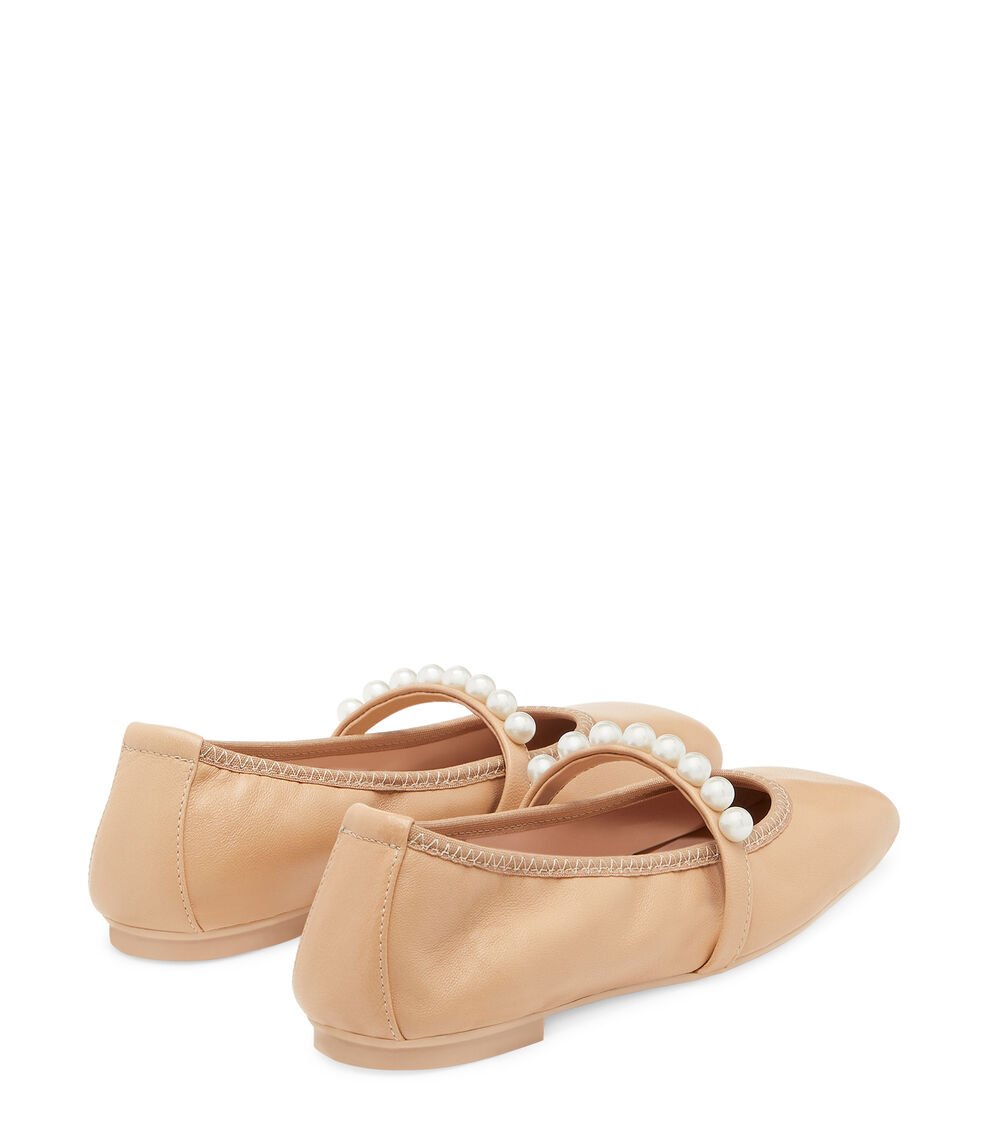 Stuart Weitzman GOLDIE BALLET FLAT en ADOBE de Mujer | Stuart Weitzman® Ofertas