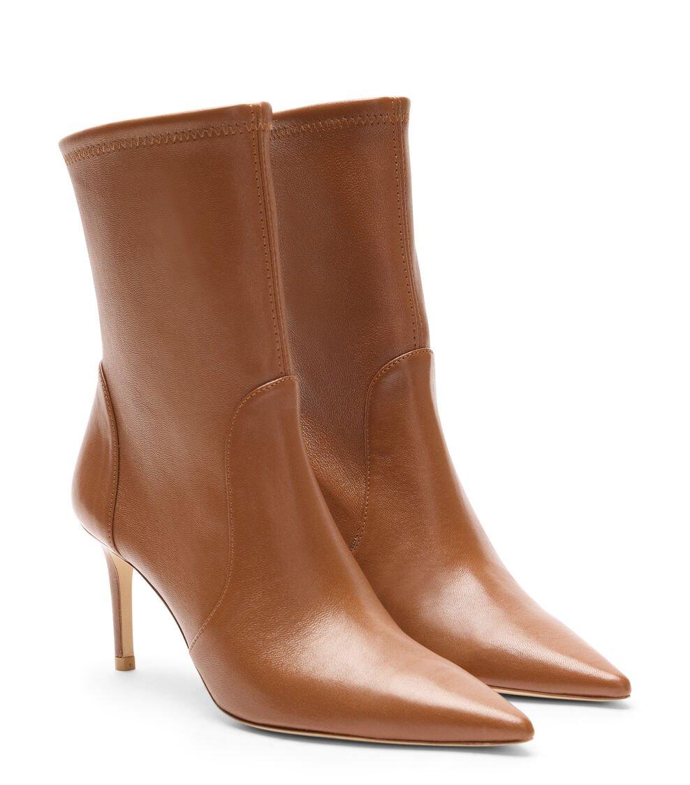 Stuart Weitzman STUART POWER 75 BOOTIE en MARRÓN BRIDLE de Mujer | Stuart Weitzman® En oferta