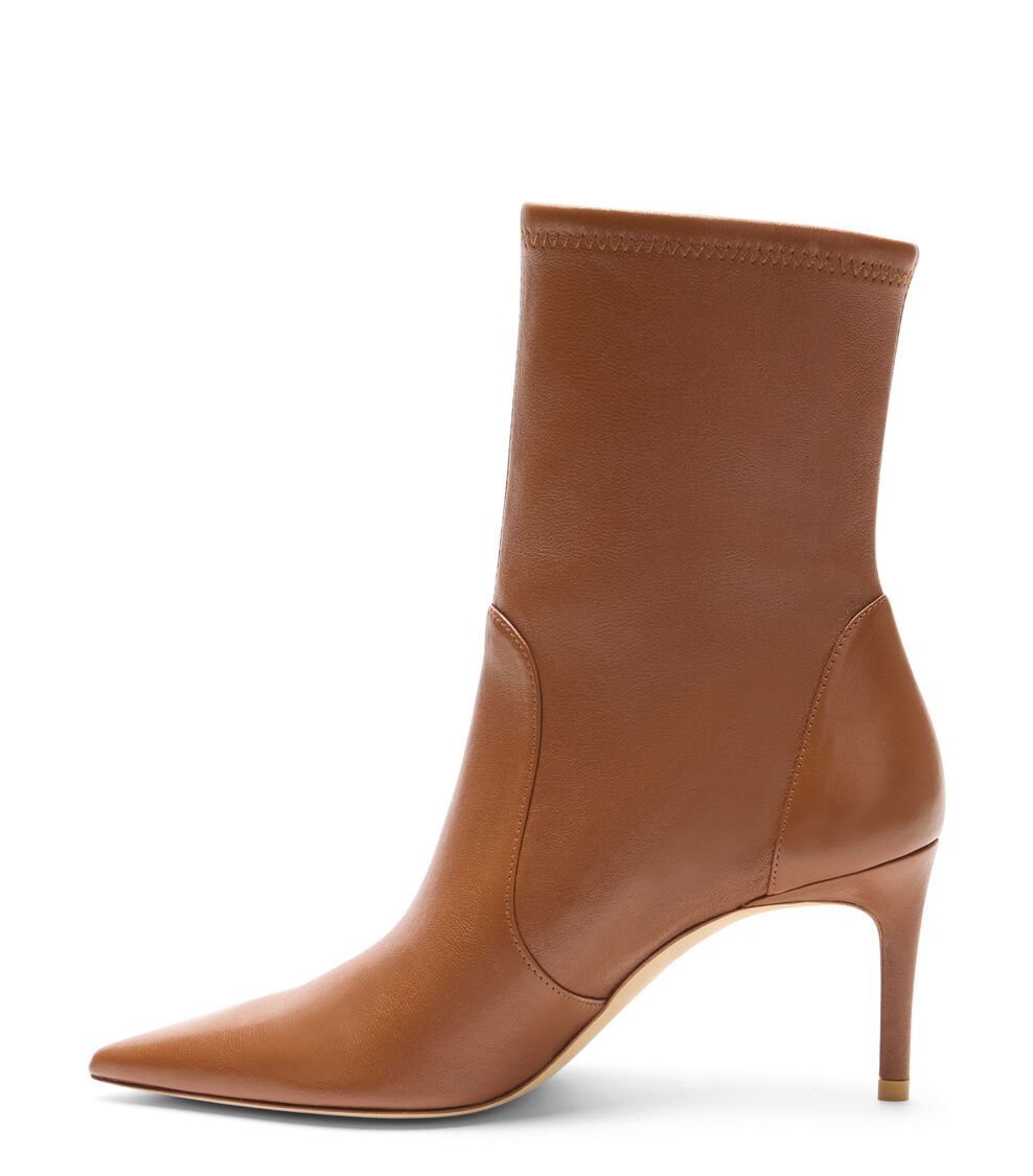 Stuart Weitzman STUART POWER 75 BOOTIE en MARRÓN BRIDLE de Mujer | Stuart Weitzman® En oferta