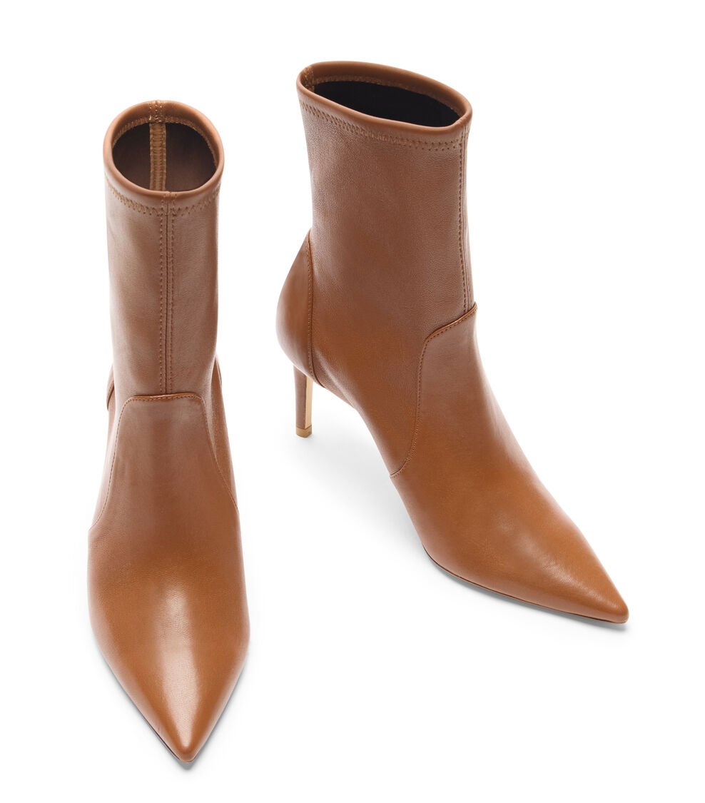 Stuart Weitzman STUART POWER 75 BOOTIE en MARRÓN BRIDLE de Mujer | Stuart Weitzman® En oferta