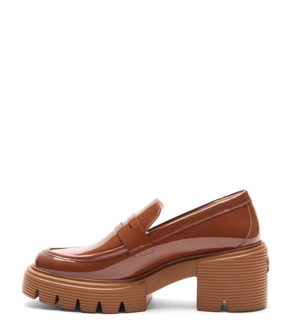 Stuart Weitzman SOHO LOAFER en MARRÓN BRIDA TONAL de Mujer | Stuart Weitzman® Gran oferta