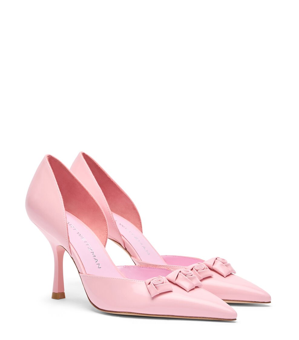 Stuart Weitzman ROSIE 85 DORSAY PUMP en ROSA MARSHMELLOW de Mujer | Stuart Weitzman® Los más vendidos