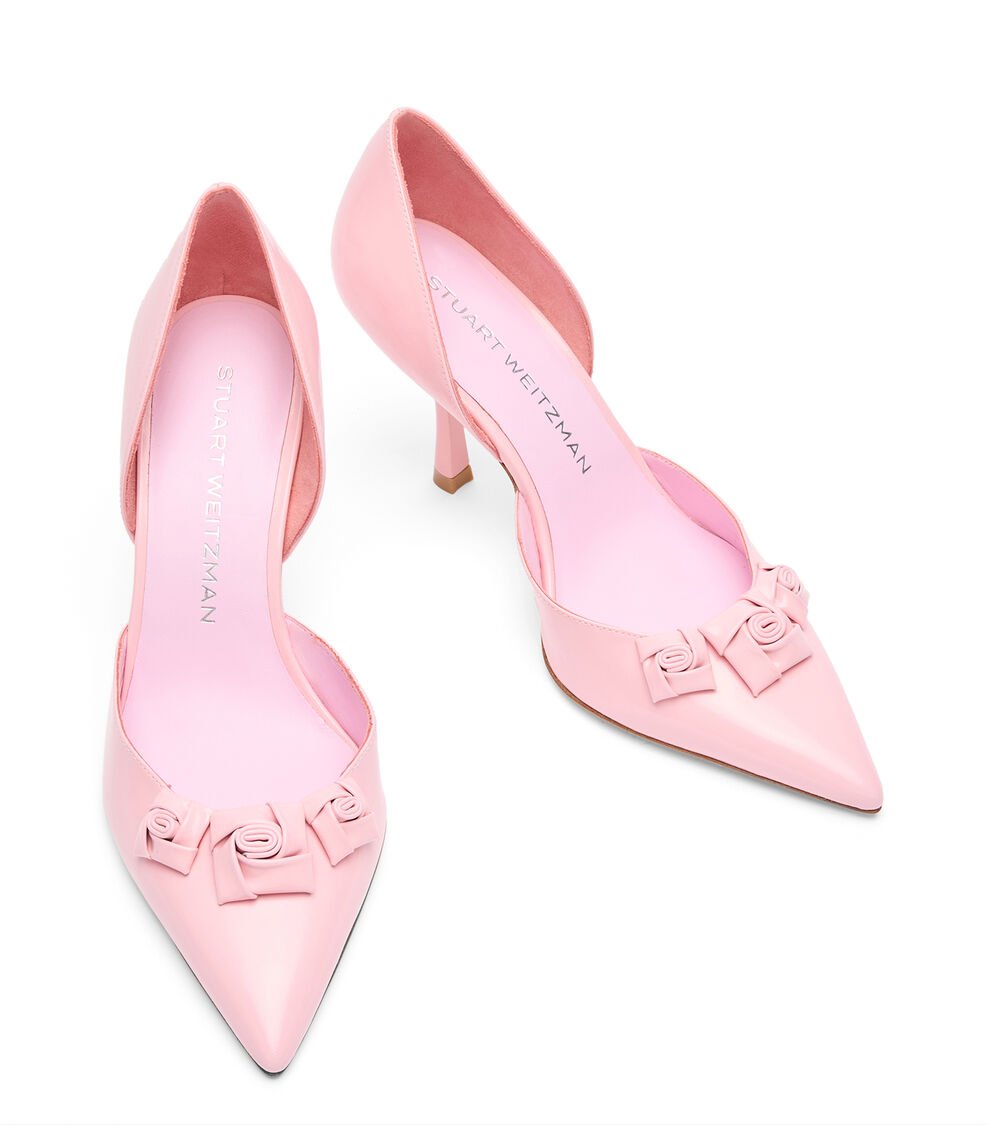 Stuart Weitzman ROSIE 85 DORSAY PUMP en ROSA MARSHMELLOW de Mujer | Stuart Weitzman® Los más vendidos