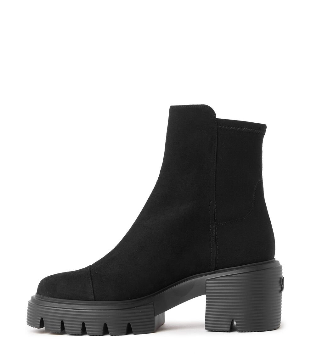 Stuart Weitzman 5050 SOHO BOOTIE en NEGRO de Mujer | Stuart Weitzman® Oferta especial