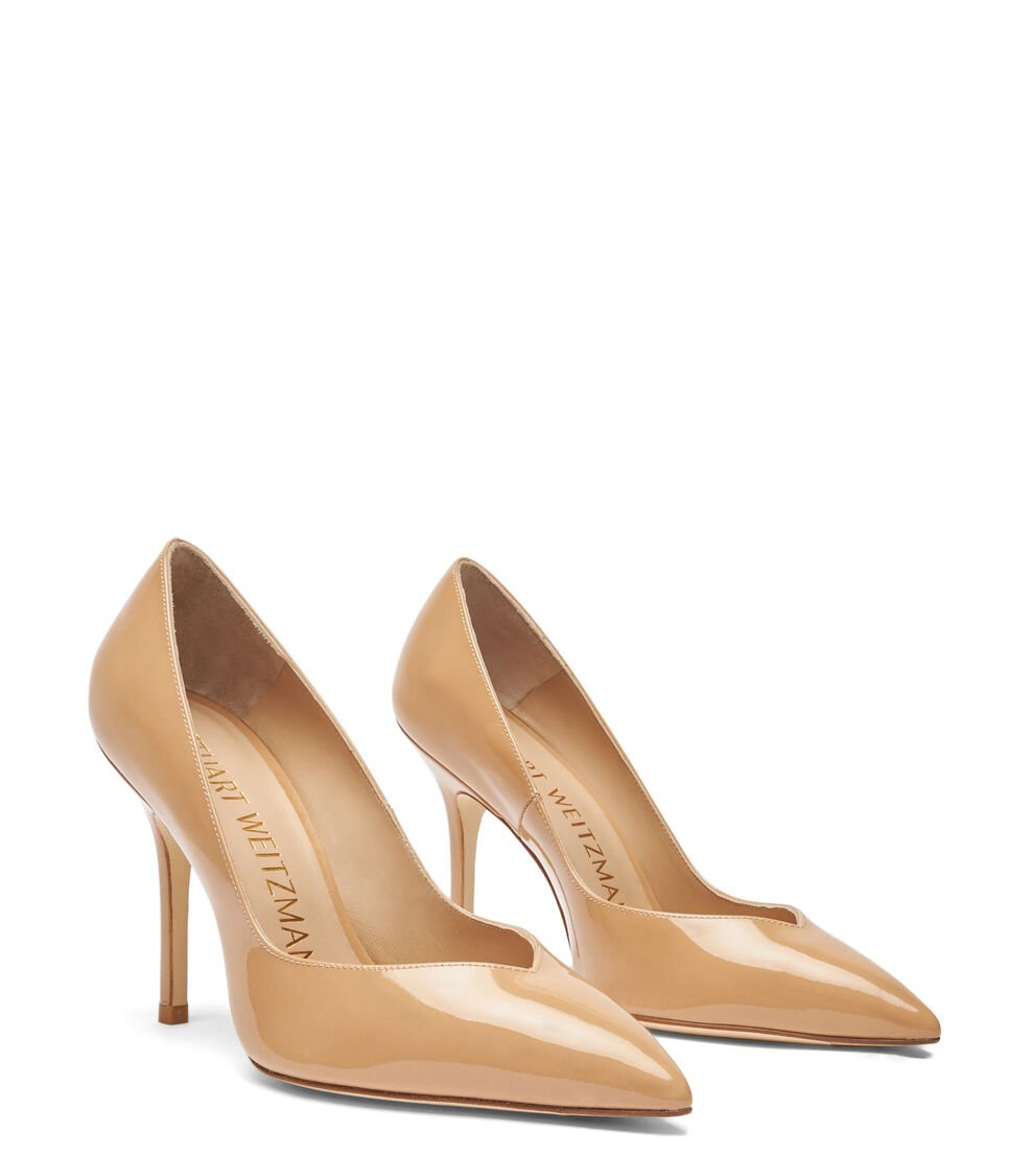 Stuart Weitzman EVA 100 PUMP en ADOBE de Mujer | Stuart Weitzman® Últimos 3 días