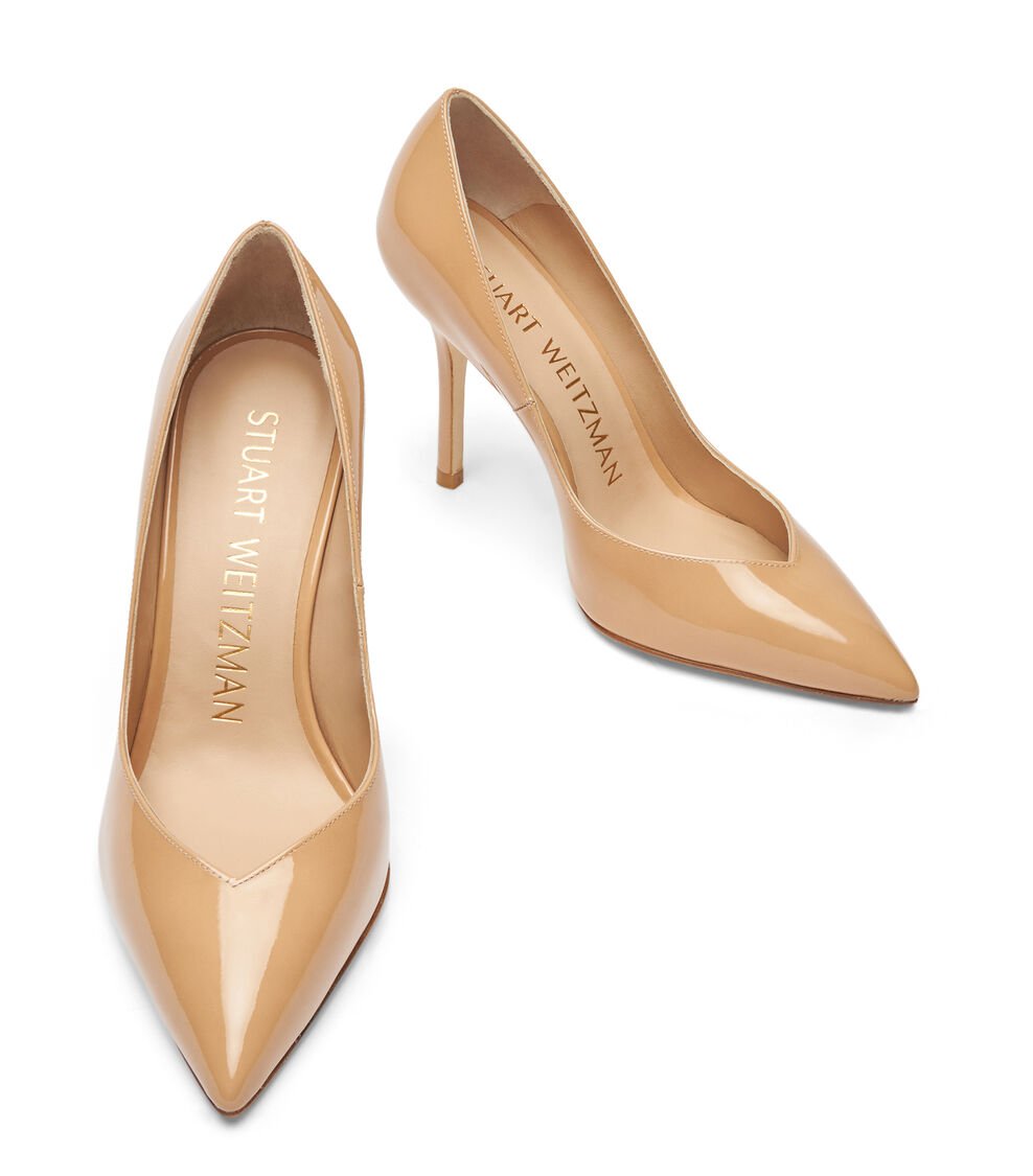 Stuart Weitzman EVA 100 PUMP en ADOBE de Mujer | Stuart Weitzman® Últimos 3 días